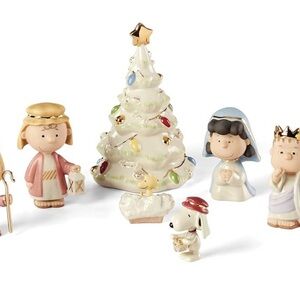 Peanuts Christmas Nativity Set
